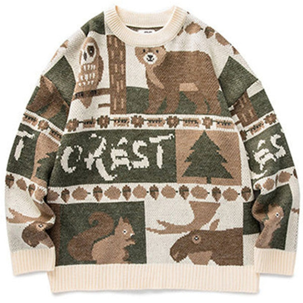 Canadian Animal Sweater - Festigal
