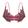 Leaf Rhinestone Bra - Festigal