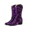Sequin Cowgirl Boots