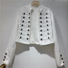Retro Military Style Denim Jacket