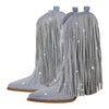 Tassel Rhinestone Cowgirl Boots