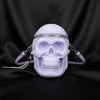 3D Velvet Skull Crossbody Bag