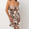 Star Sequin Tassel Chain Dress - Festigal