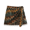 Geometric Tassel Sarong Skirt - Festigal
