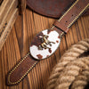 Horse Faux Leather Buckle Belt
