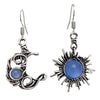 Sun and Moon Drop Earrings - Festigal