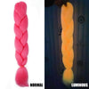 Neon Fluorescent Hair Braid - Festigal