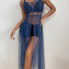 Transparent Mesh Dress - Festigal