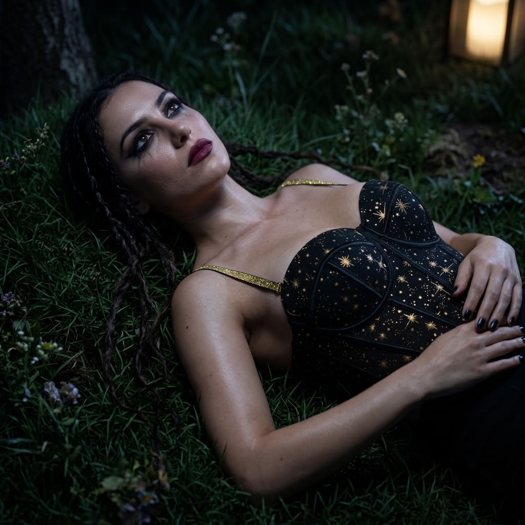 Celestial Bustier Top