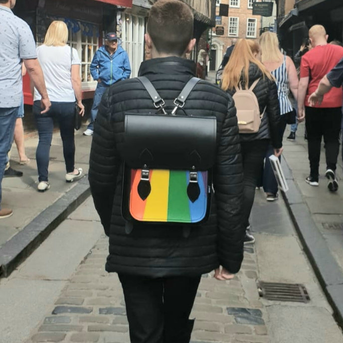 Pride Leather Backpack