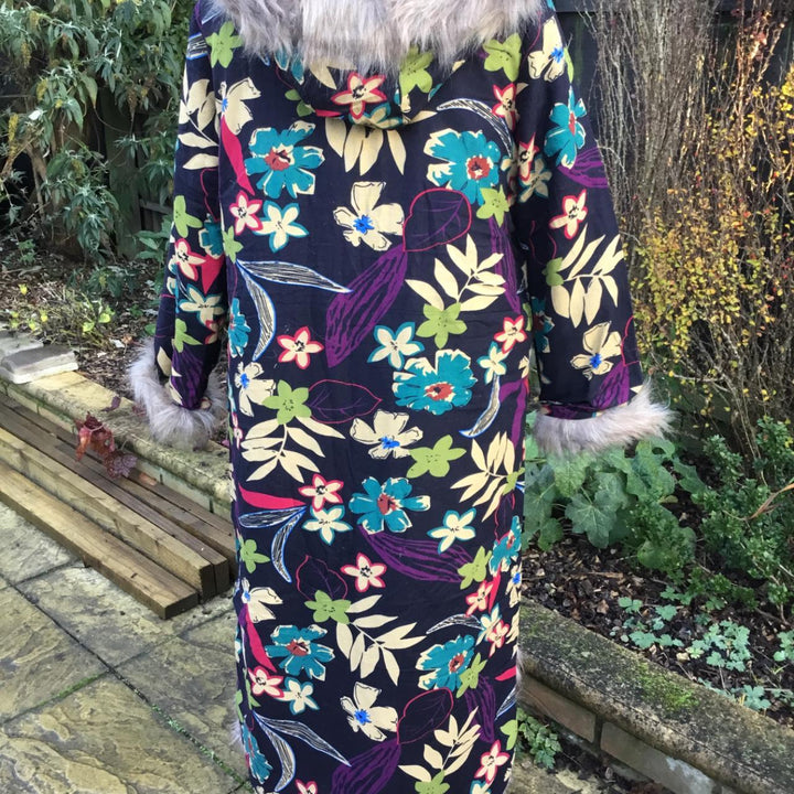 Vintage Style Extra Long Length Autumn and Winter Coat - Festigal