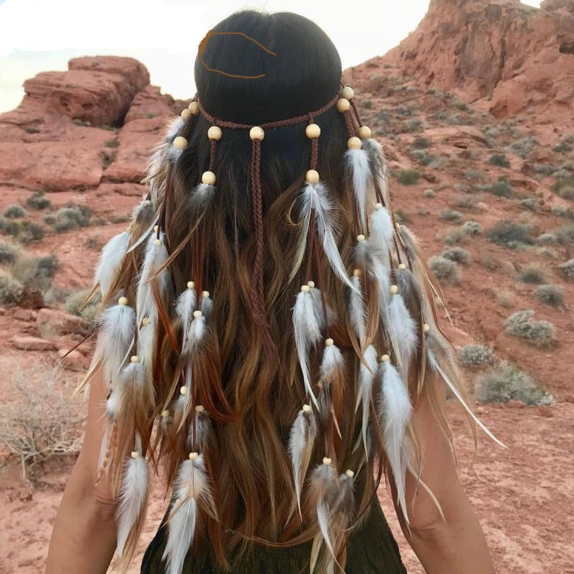Boho Feather Headbands - Festigal