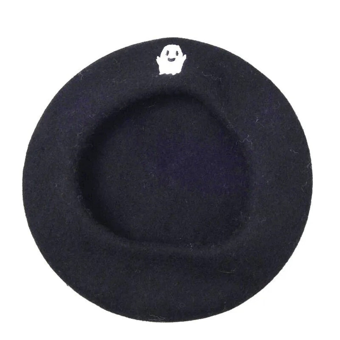 Embroidered Ghost Beret - Festigal
