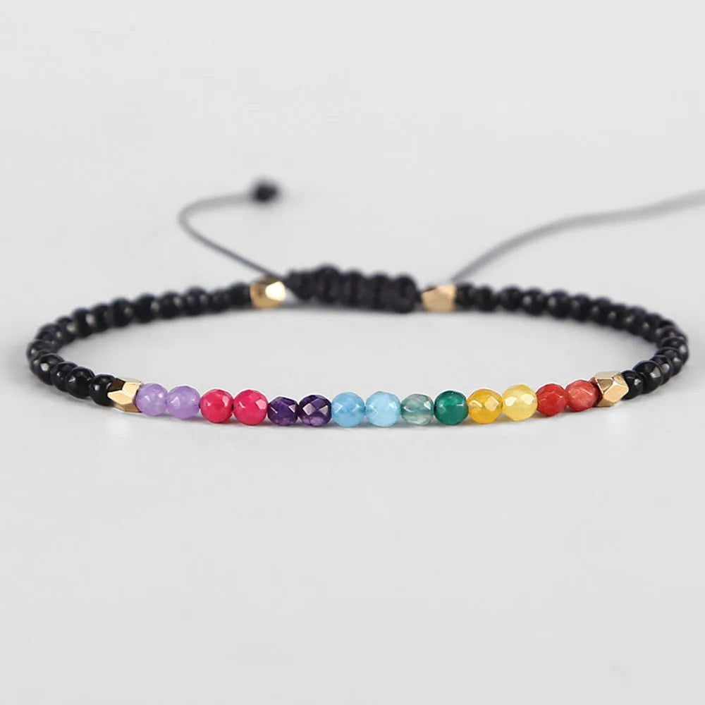 7 Chakra Yoga Boho "Healing" Bracelet - Festigal