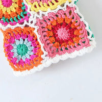 Sunburst Boho Coloured Hand Crochet Cardigan - Festigal