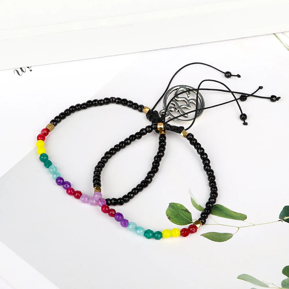 7 Chakra Yoga Boho "Healing" Bracelet - Festigal