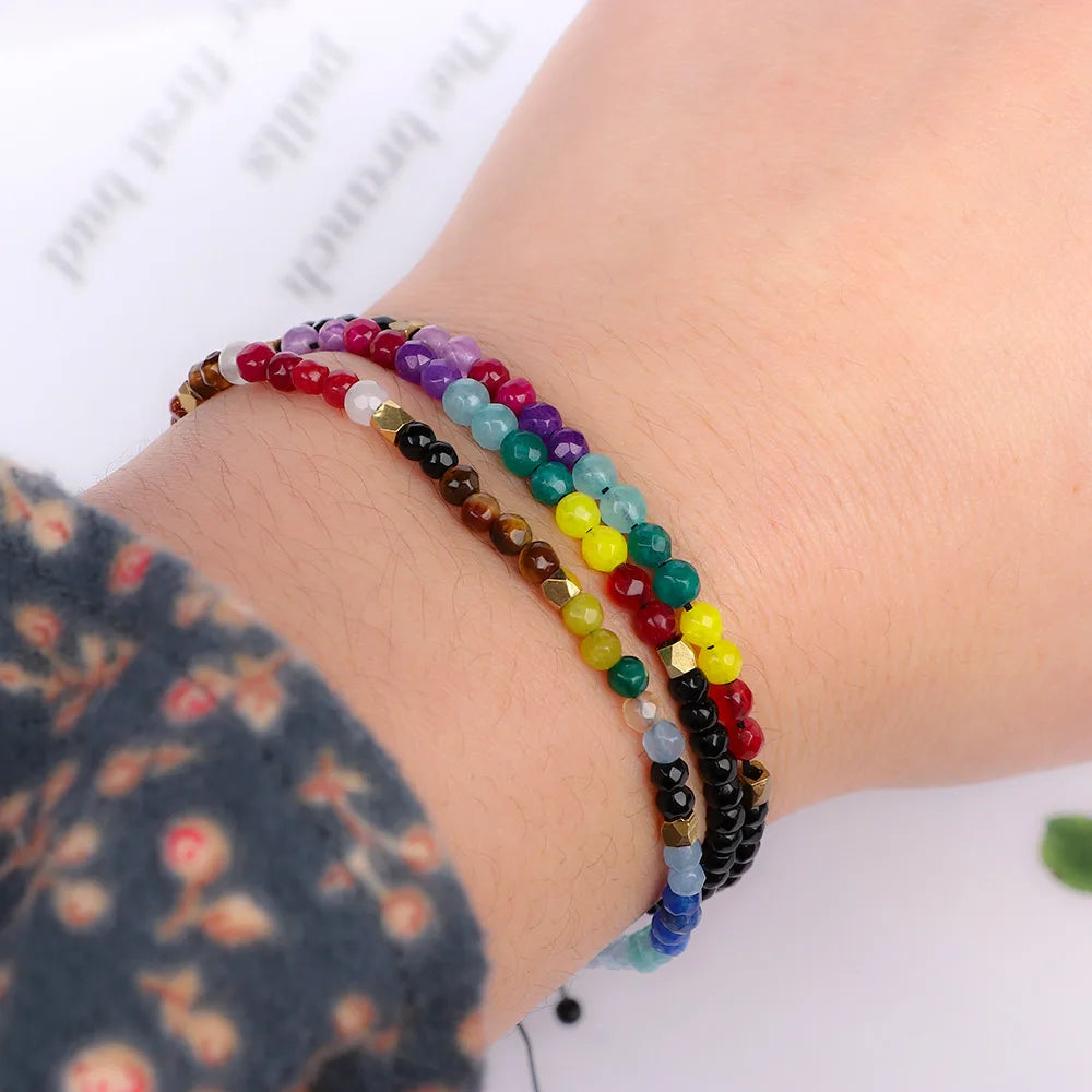 7 Chakra Yoga Boho "Healing" Bracelet - Festigal