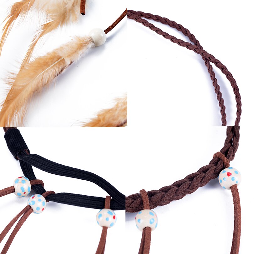 Long Length Feather Festival Headband - Festigal