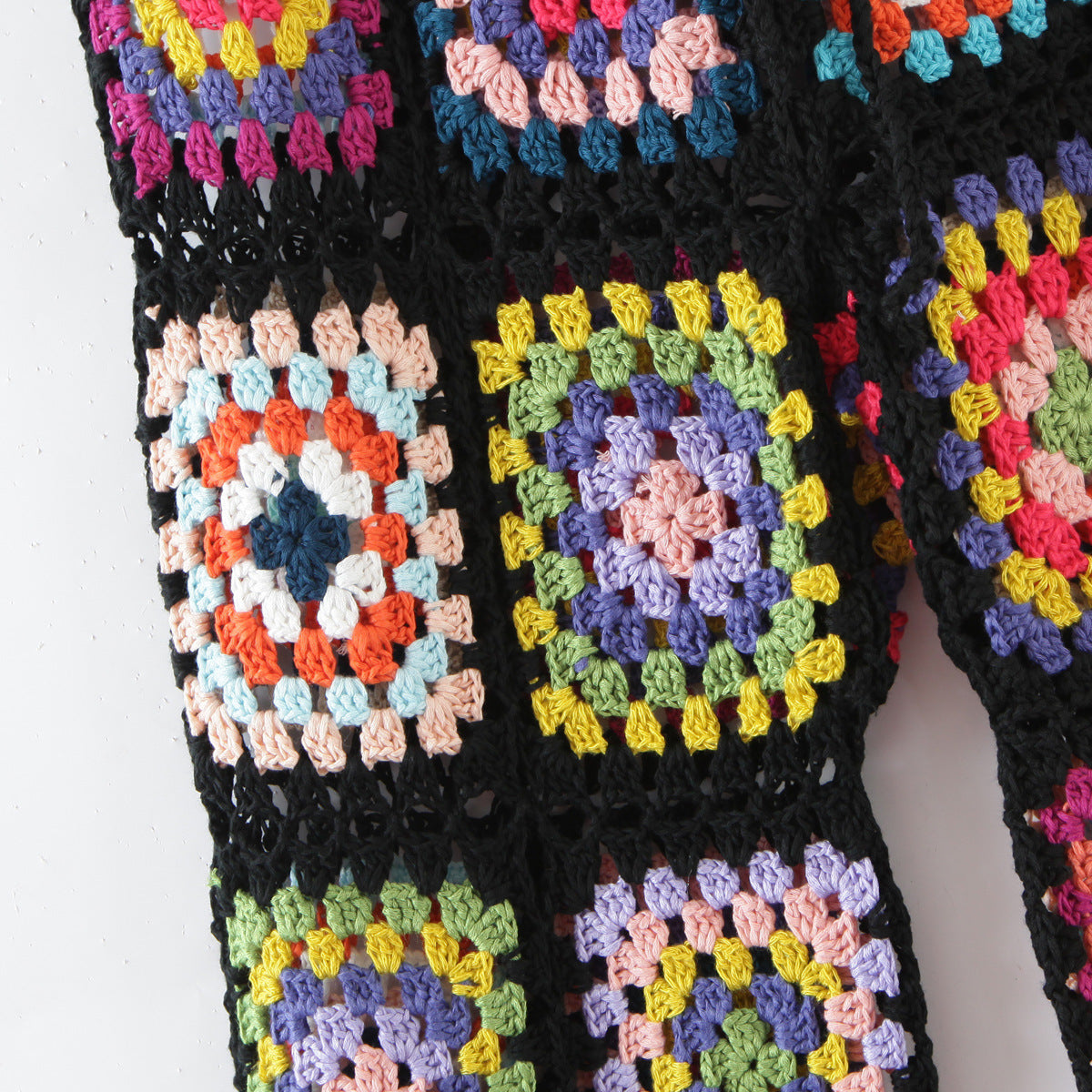 Granny Square Crochet Pants