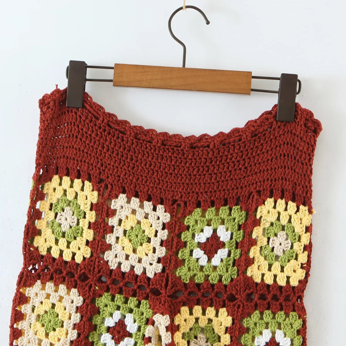 Granny Square Crochet Pants