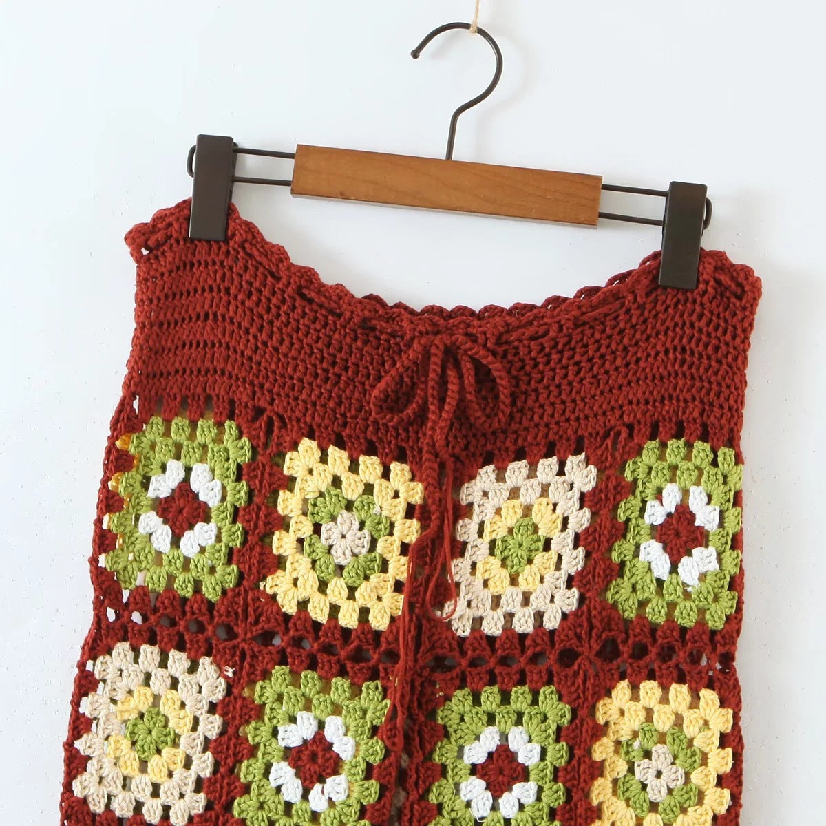 Granny Square Crochet Pants