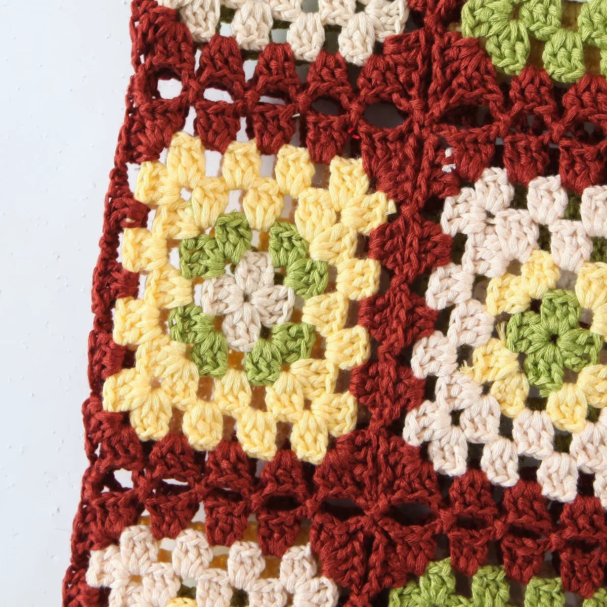 Granny Square Crochet Pants