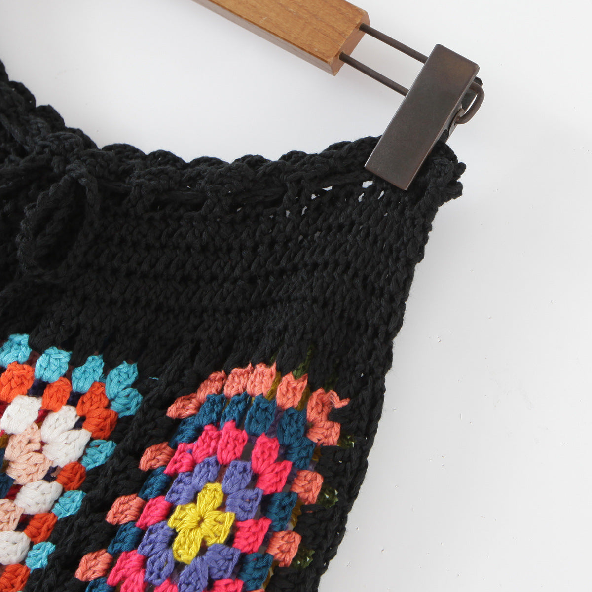 Granny Square Crochet Pants