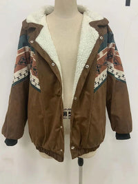 Midwest Style Cotton Lambswool Lined Jacket