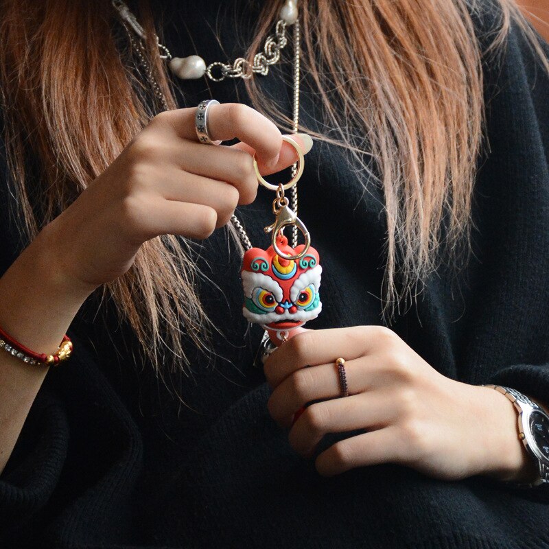 Lion Dance Keyring - Festigal