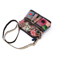 Festival Colours Flowers & Mosaics Shoulder Handbag - Festigal