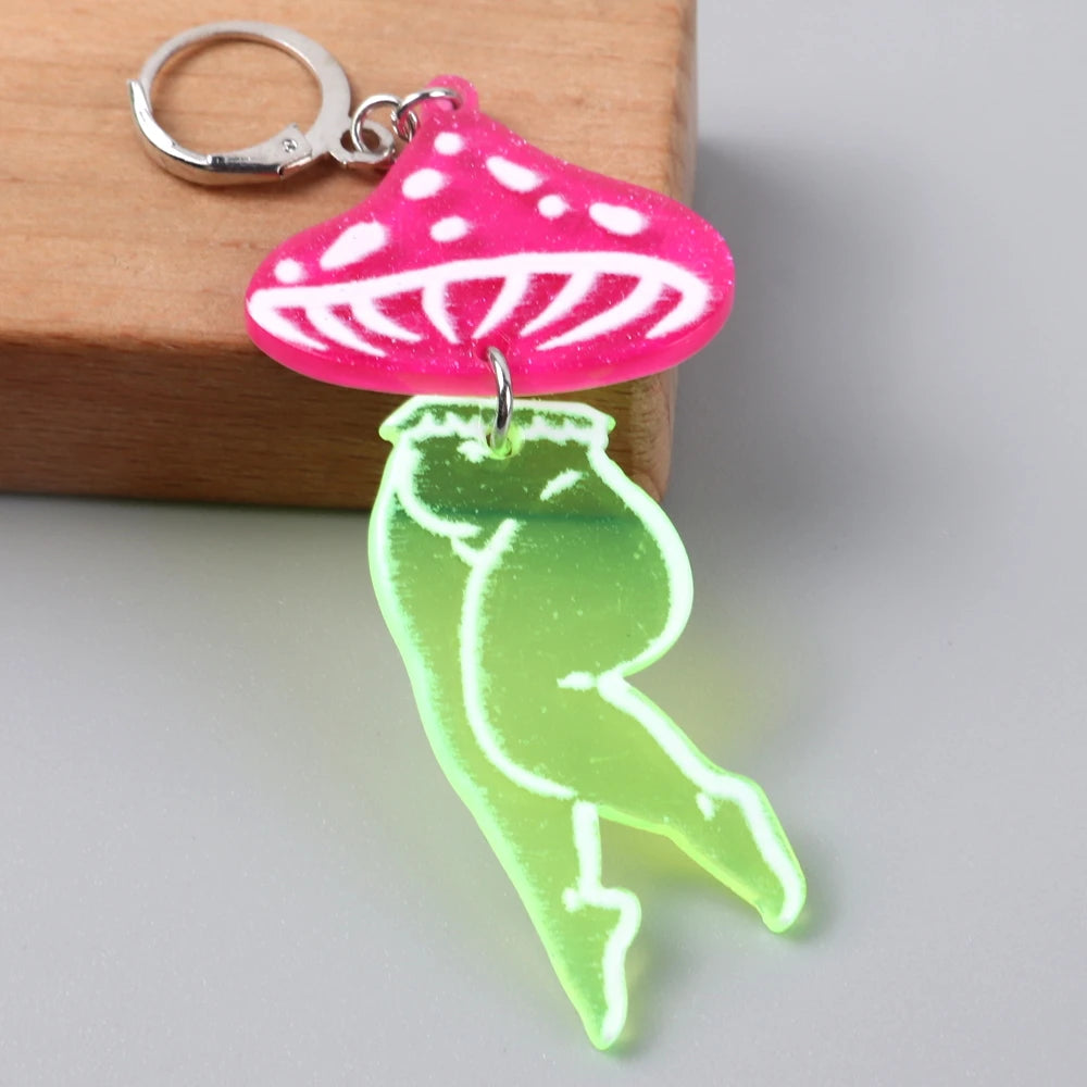 Mushroom Lady Earrings - Festigal