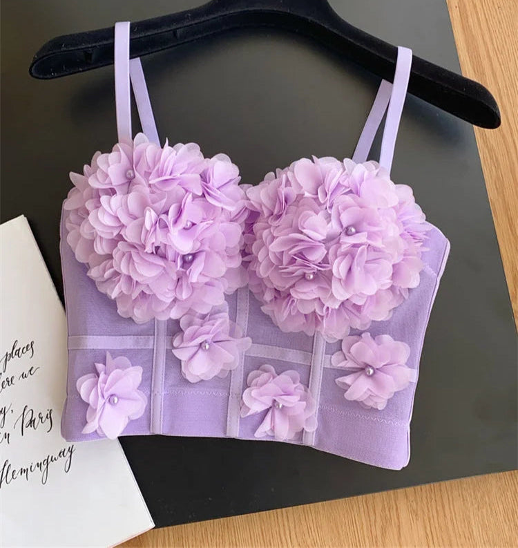 3D Floral Corset - Festigal