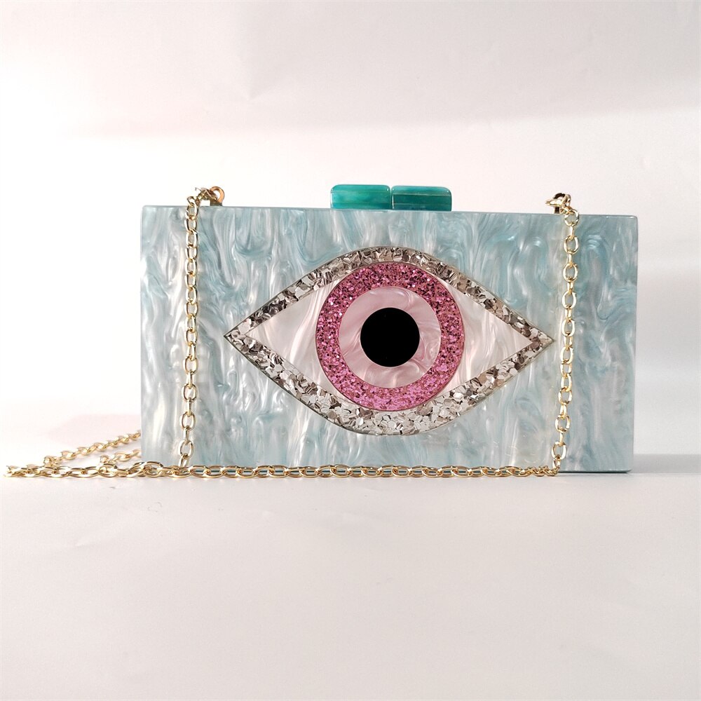 Pastel Acrylic Eye Clutch - Festigal