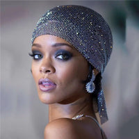 Bandana en strass style Rihanna
