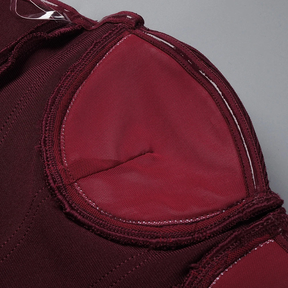 Gradient Top & Tassel Skirt Set - Festigal