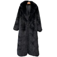 Faux Fur Long Coat