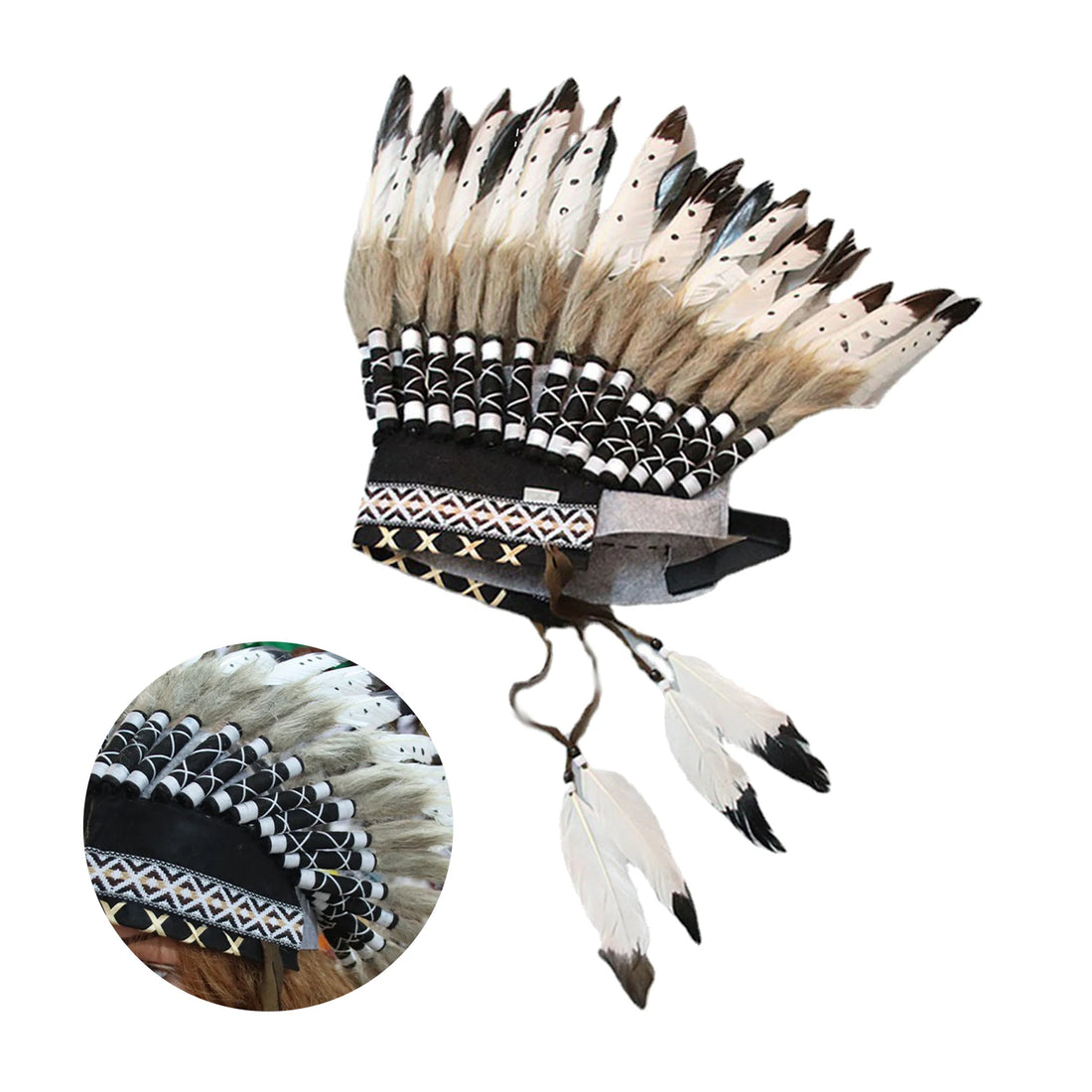 Indian Feather Headdress - Festigal