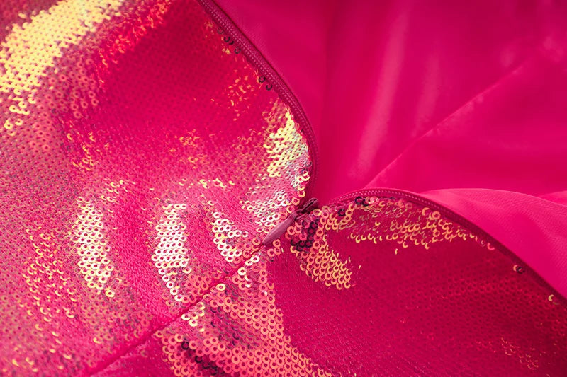 Glitter Sequinned Blazer Shorts Suit - Festigal