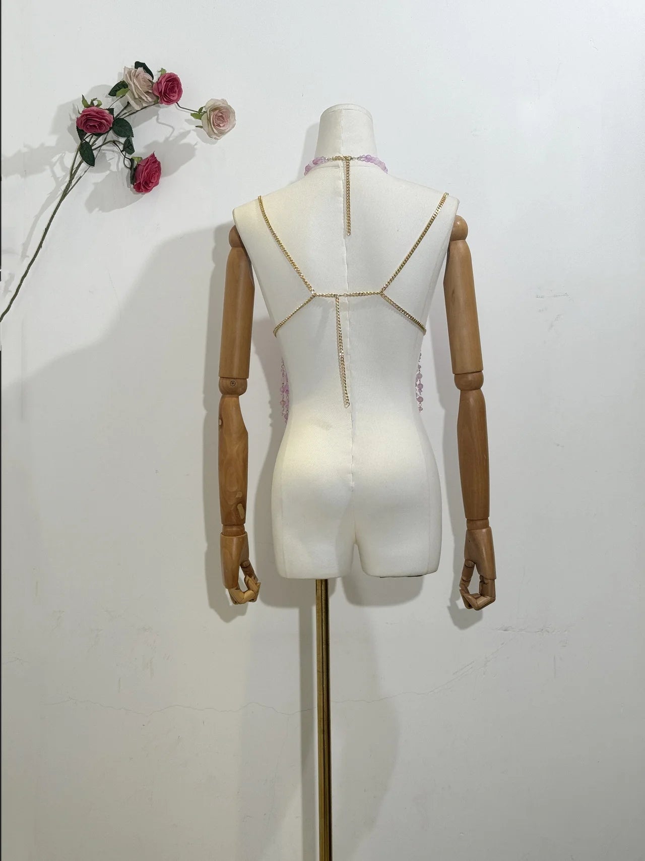 Beaded Halter Body Chain - Festigal