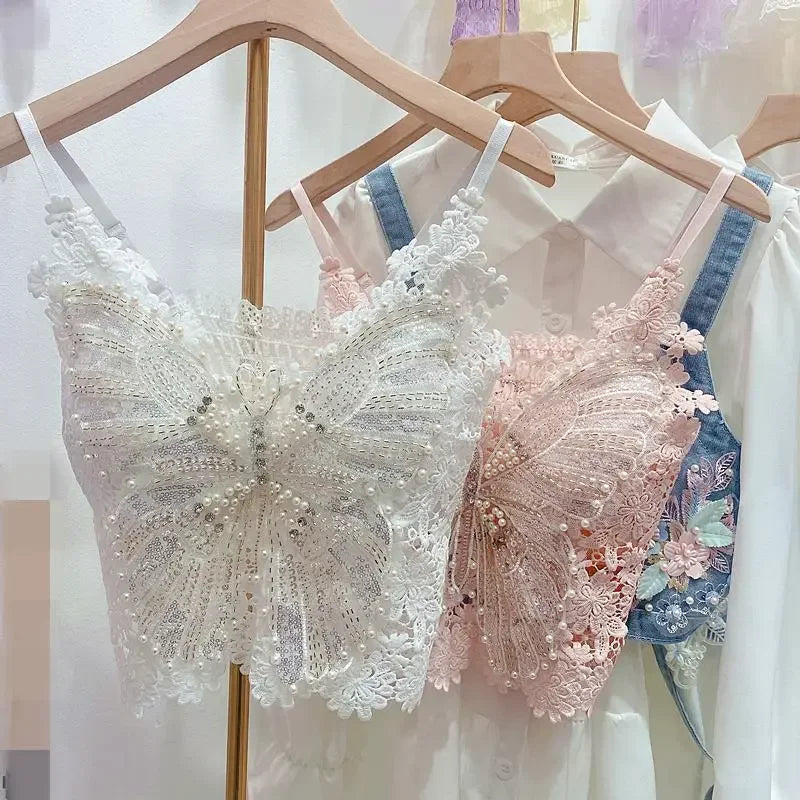 Lace Butterfly Top - Festigal