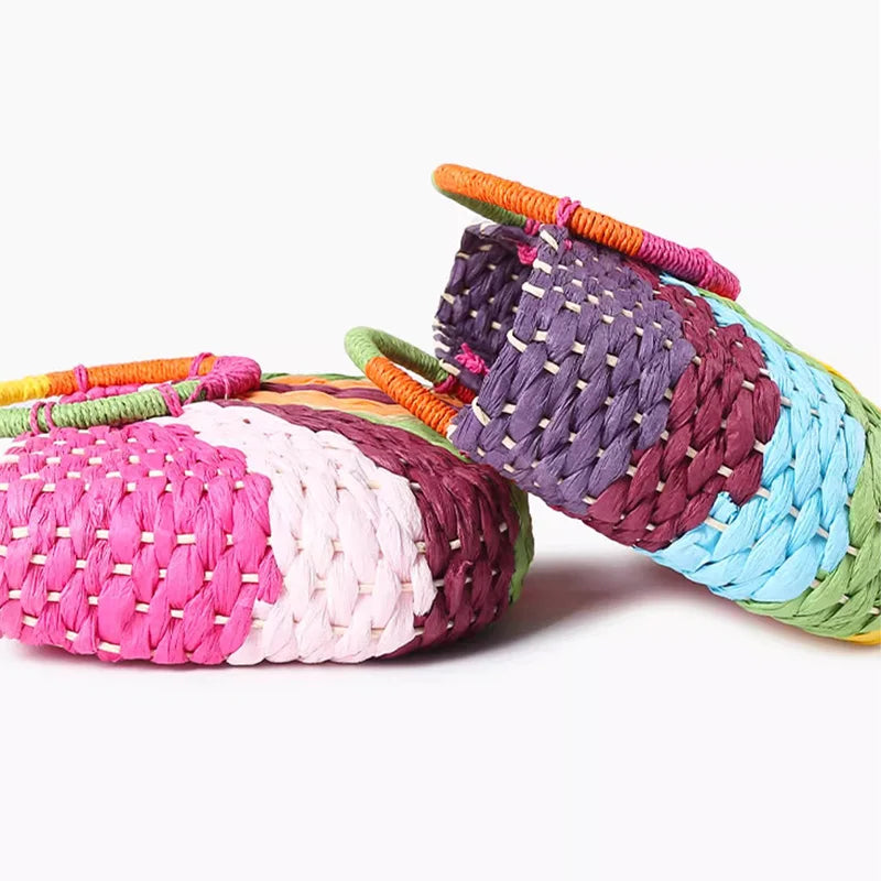 Boho Rainbow Woven Bag - Festigal