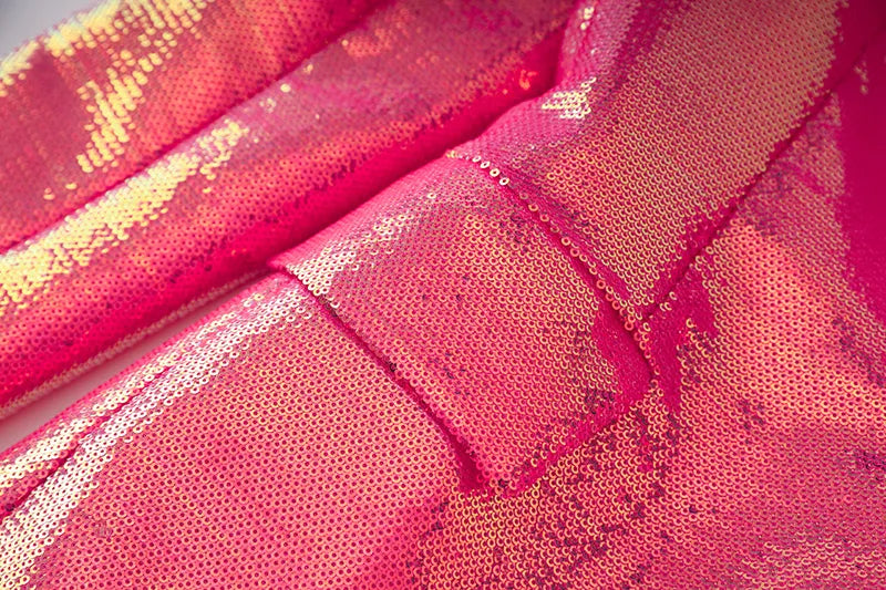 Glitter Sequinned Blazer Shorts Suit - Festigal