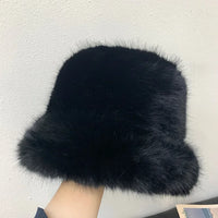 Faux Fur Bucket Hats - Festigal