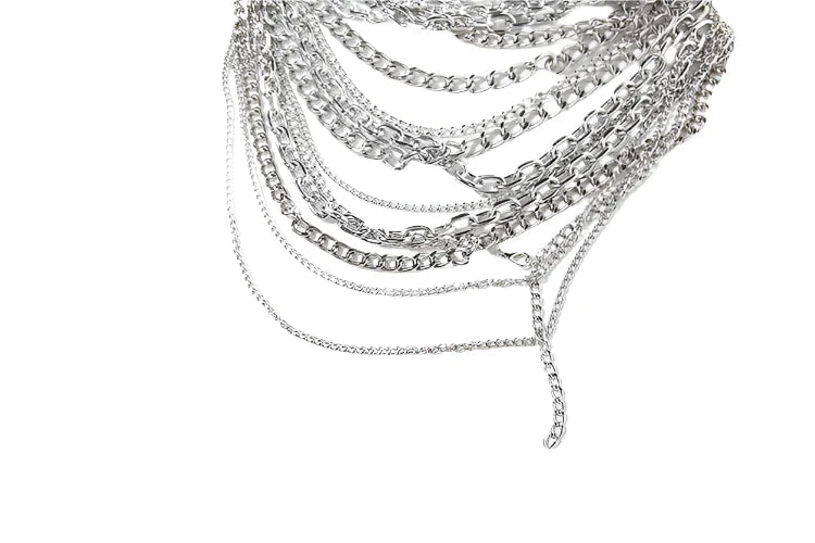 Chain Halter Neck Top - Festigal