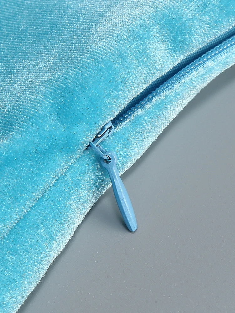 Velour Rope Tassel Maxi Dress