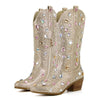 Crystal Embellished Cowgirl Boots