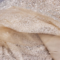 Bandage Bustier Sequin Asymmetric Dress