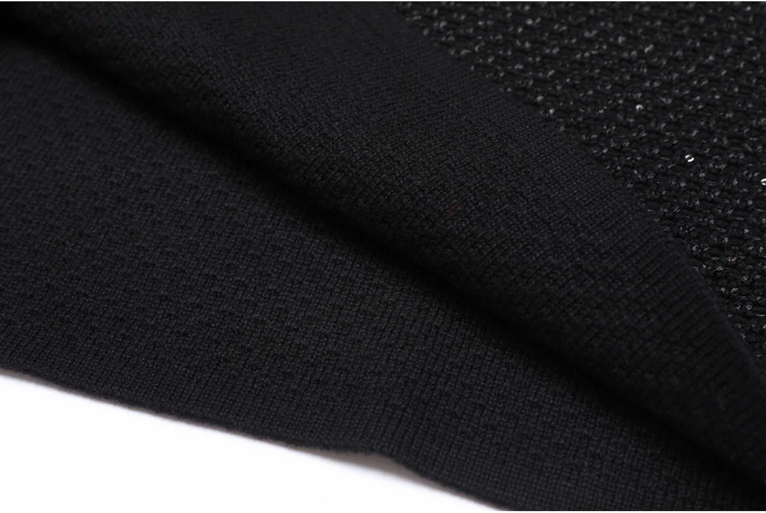 Long Sleeved Bow A-Line Dress