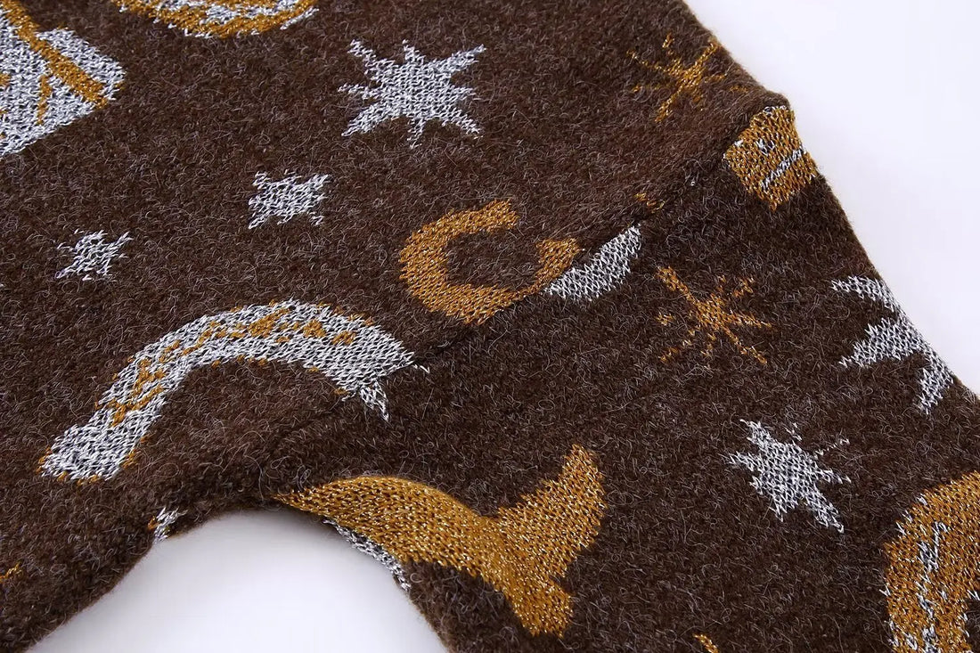 Cowgirl Metallic Knit Jumper - Festigal