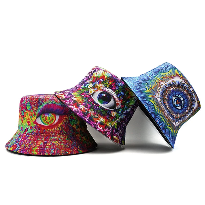 Psychedelic Eye Bucket Hat - Festigal